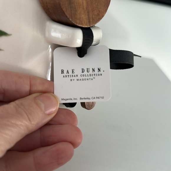 Rae Dunn Elf Snacks Canister with Wooden Spoon NWT - Picture 5 of 7